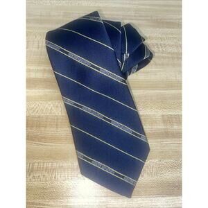 Official Webster University Alynn Neckwear Blue Gold Neck Tie College Missouri